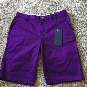 Spoke Purple Shorts build B with Tag size 32